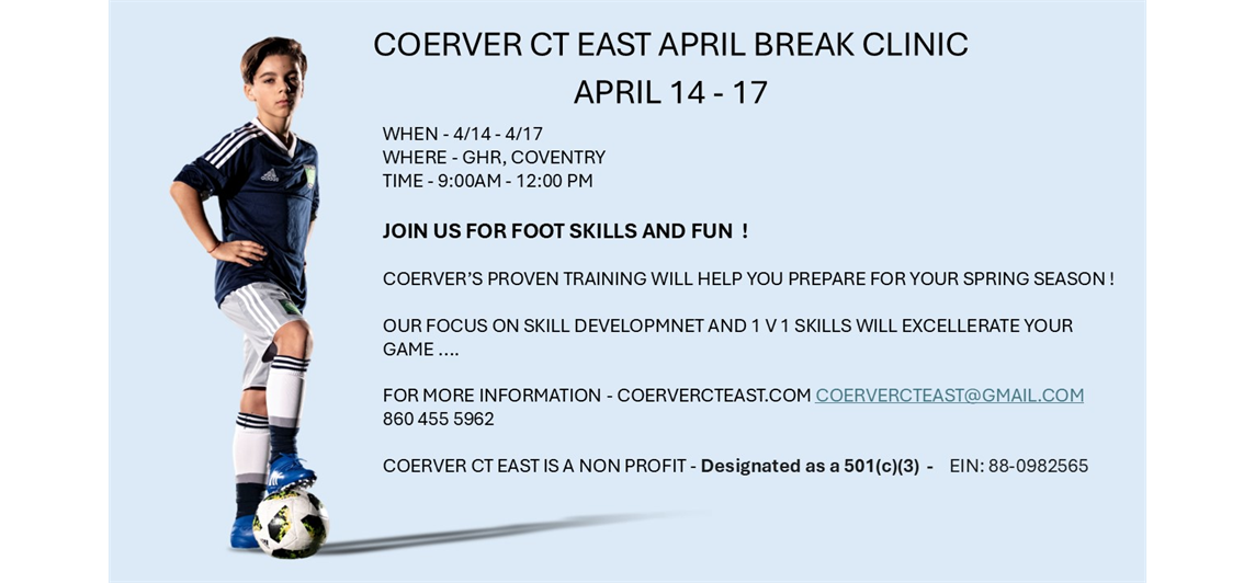 APRIL BREAK CLINIC